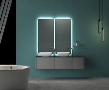 Modern Bathroom Cabinet-ID:467443946