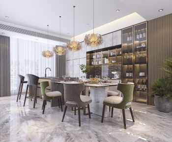 Modern Dining Room-ID:665384052