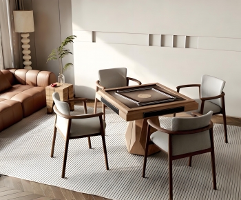 Modern Mahjong Tables And Chairs-ID:826565034