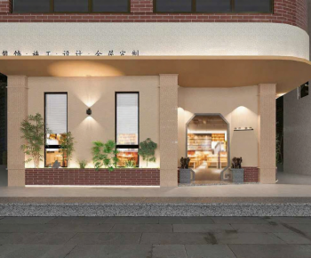 Modern Facade Element-ID:176098117