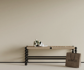 French Style Stool For Changing Shoes-ID:959692967