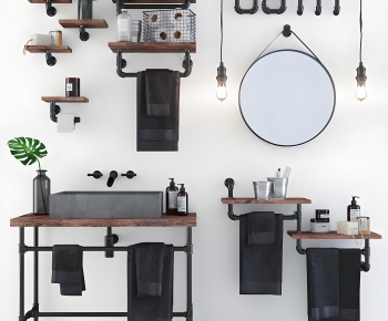 Modern Bathroom Rack-ID:846180925