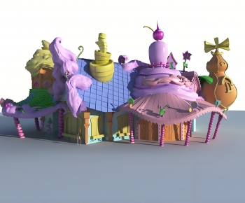 Modern Appearance Of Commercial Building-ID:573137046