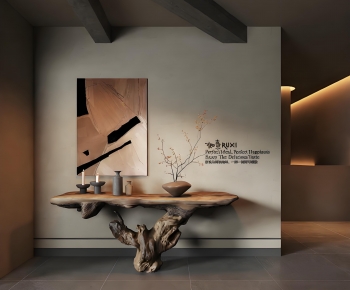 Wabi-sabi Style Console-ID:285291913