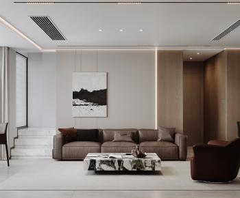 Modern A Living Room-ID:936583046