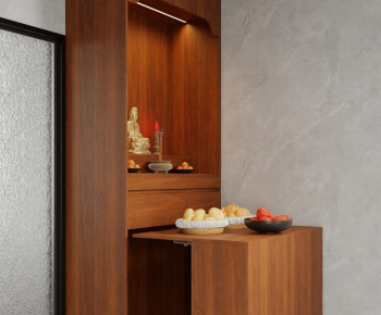 New Chinese Style Buddhist Niche-ID:801457882