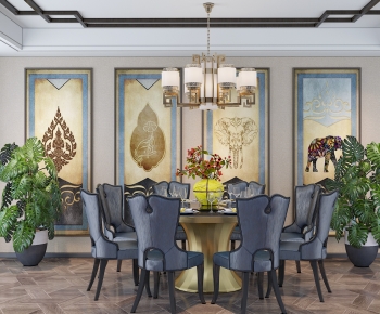 New Classical Style Dining Room-ID:996001964
