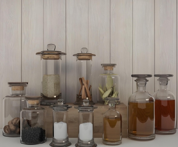 Modern Seasoning Jar-ID:686017043