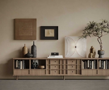 Wabi-sabi Style Bookcase-ID:263925088