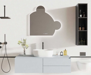 Modern Bathroom Cabinet-ID:225054033