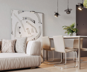 Modern A Living Room-ID:464963911