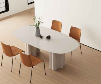 Modern Dining Table And Chairs-ID:746349104