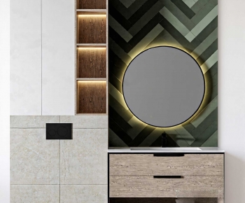 Modern Bathroom Cabinet-ID:561292898