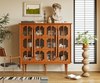 French Style Decorative Cabinet-ID:951319932