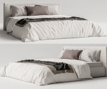 Modern Double Bed-ID:418869976