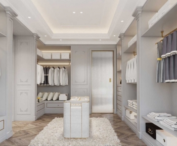 French Style Clothes Storage Area-ID:633447893