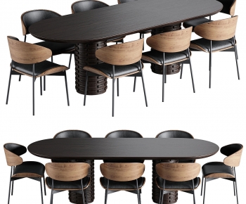Modern Dining Table And Chairs-ID:432220946