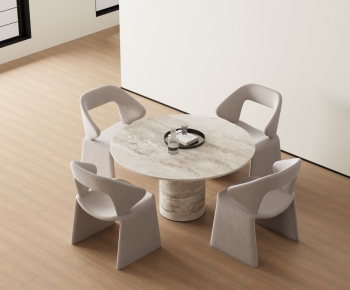 Modern Dining Table And Chairs-ID:865406044