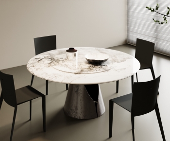 Modern Dining Table And Chairs-ID:967163091