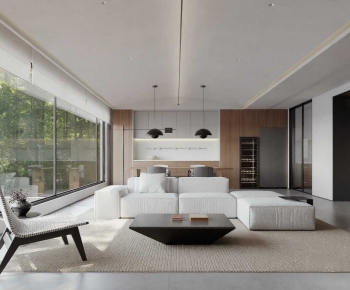 Modern A Living Room-ID:753757954