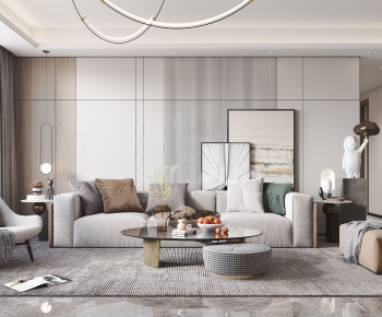 Modern A Living Room-ID:207950126