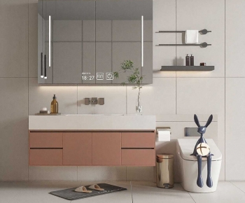 Modern Bathroom Cabinet-ID:151251083