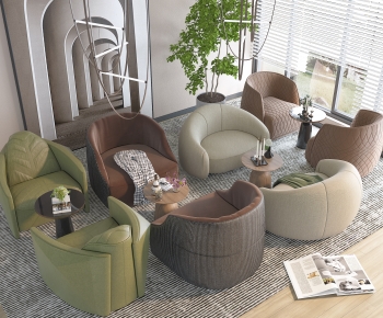 Modern Single Sofa-ID:108549631