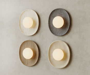 Wabi-sabi Style Wall Lamp-ID:289720068