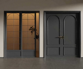 French Style Double Door-ID:900854119