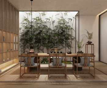 New Chinese Style Tea House-ID:981376893