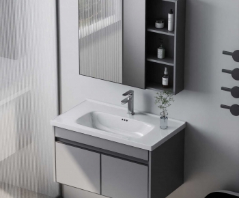 Modern Bathroom Cabinet-ID:225000475