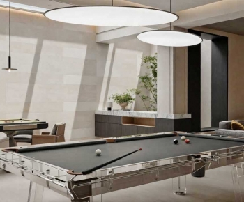Wabi-sabi Style Billiards Room-ID:482825045