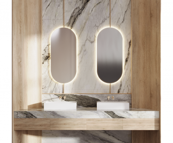 Modern Bathroom Cabinet-ID:666049007