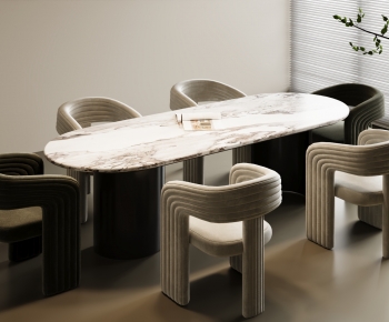Modern Dining Table And Chairs-ID:665059125