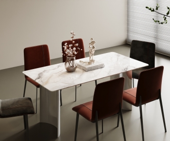 Modern Dining Table And Chairs-ID:296359064