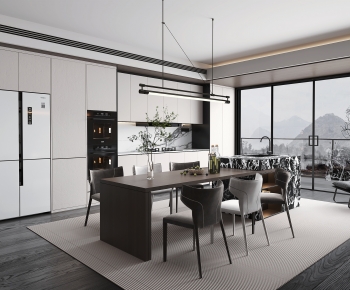 Modern Dining Room-ID:406196125