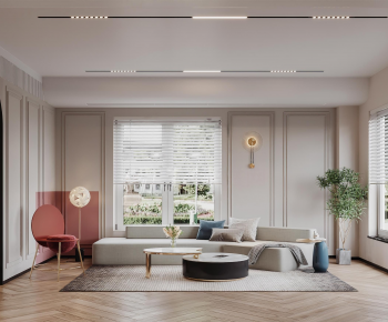 Modern A Living Room-ID:356831078