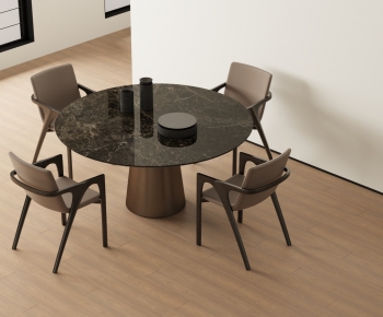 Modern Dining Table And Chairs-ID:474442019
