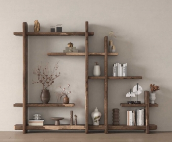 Wabi-sabi Style Shelving-ID:536489014