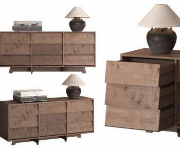 Wabi-sabi Style Entrance Cabinet-ID:976164105