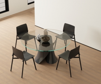 Modern Dining Table And Chairs-ID:469754938