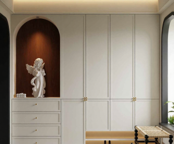 French Style Shoe Cabinet-ID:817466025