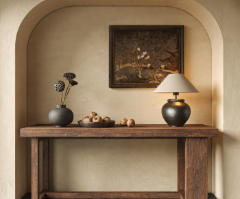 Wabi-sabi Style Console-ID:223500792