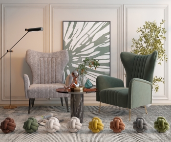 Modern Single Sofa-ID:404865988