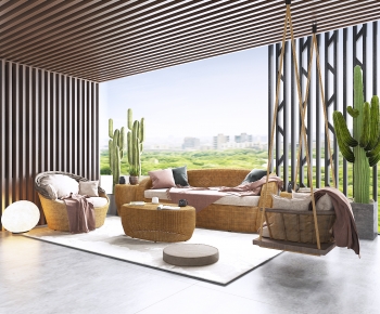 Modern Outdoor Sofa-ID:545021067