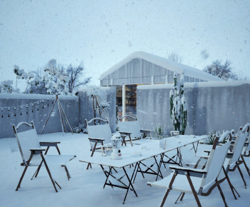 Modern Courtyard/landscape-ID:795212983