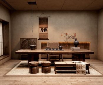 Wabi-sabi Style Tea House-ID:202579543