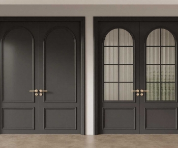 French Style Double Door-ID:411498075