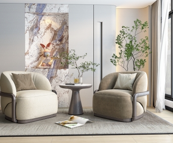 Modern Single Sofa-ID:817244059