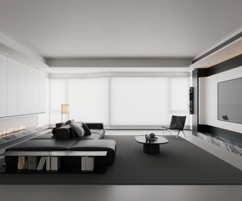 Modern A Living Room-ID:995903022